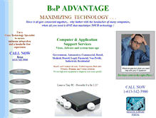 Tablet Screenshot of bmpadvantage.ca